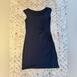 Ann Taylor Midnight Blue Midi Dress